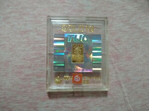 田中貴金属 GOLD K24 純金　インゴット　1g 1.0g 999.9 ゴールドバー　本物　24k　ホロ