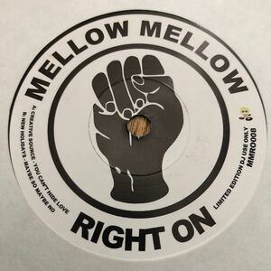 MELLOW MELLOW RIGHT ON 7inch GREEN VINYL