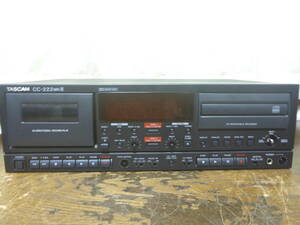 TASCAM　　CC-222MKⅡ 業務用CDカセットレコーダー　タスカム