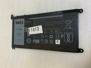 WDX0R Dell Inspiron 13 14 15 5000 Series 5567 7579 5578 Latitude 3490 Vostro 5468用 バッテリー 42WH 中古 充電可能