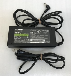 SONY ACアダプター 19.5V=4.7A 100V-240V VGP-AC19V23 ソニーノートPC用 ACアダプタ SONY AC ADAPTOR 中古 動作確認済み