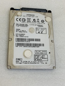 HITACHI HDD:Z5K320-320 320GB SATA 2.5インチ HDD 7MM 5400RPM SATA 2.5 320gb ハードディスク HDD Crystal DiskInfo [正常] 確認済み