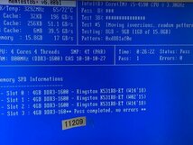 KINGSTON 1Rx8 PC3-12800U 16GB 4GB 4枚 16GB DDR3 デスクトップ用 メモリ DDR3-1600 4GB 4枚 セット 240ピン ECC無し DDR3 DESKTOP RAM_画像2