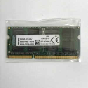 KINGSTON KVR16LS11/8 DDR3L-12800S 8GB DDR3L ノートPC用 メモリ DDR3L 1600 8GB 204ピン DDR3L LAPTOP RAM 8GB