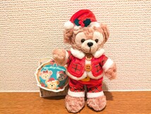 ディズニー ディズニーシー ダッフィー ぬいぐるみ キーホルダー ストラップ クリスマス 2016 タグ付き 新品 未使用_画像1