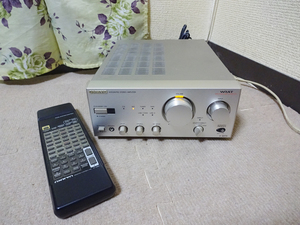 ONKYO／オンキョー　プリメインアンプ A-907X　リモコン付　動作品