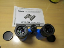 Nikon 双眼鏡　アキュロンT02 ８×21 ブルー　新品同様_画像3