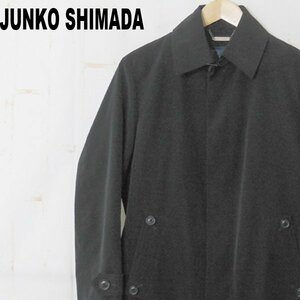 ジェイエスオムJS homme■ジュンコシマダJUNKO SHIMADA /ライナー付き ステンカラーコート■S■ブラック ※RY3n15007