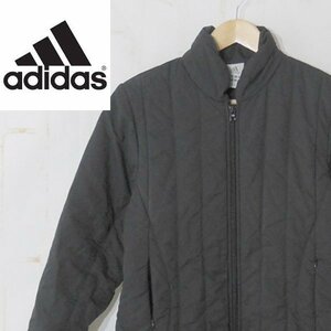 アディダスadidas■中綿入り ジップジャケット ブルゾン■L■ダークグレー ※RY3n15006