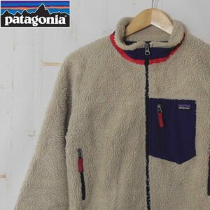 パタゴニア patagonia■フリースジャケット/キッズ■L(12)■ベージュ ※NK3o16356