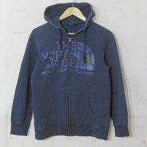 ノースフェイス THE NORTH FACE■カモフラロゴ　ジップパーカージャケット/ゴールドウィン■L■ネイビー ※NK3o16361_画像2