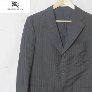  Burberry BURBERRY LONDON# Britain made cloth use wool tailored jacket single side Benz #96-86-170 AB5# navy *NK3n17093