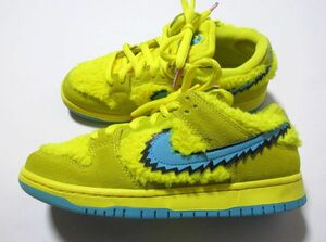 正規品 希少 GRATEFUL DEAD × Nike SB Dunk Low "Yellow Bear" CJ5378-700 ナイキ 靴 スニーカー 24.5㎝