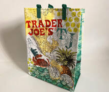 ★新品未使用＊アメリカ Trafer Joe's トレーダージョーズ エコバッグ スーパー リユース reusable bag★_画像3