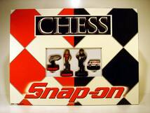 ★新品未使用＊希少 スナップオン チェスセット snap-on chess★_画像1