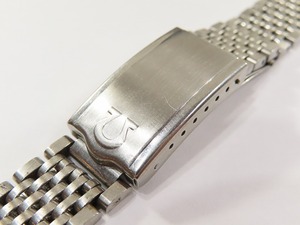 先管両側欠品/OMEGA/古いオメガの９連SSブレス/Ref.1037/中古品