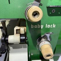 JUKI ジューキ baby lock ベビーロック EF-205 ロックミシン 現状品　ミシン　アンティークミシン　作業用_画像2