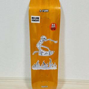 BAKER ベーカー ベイカー スケートボードデッキ 8.0*31.5 オレンジ色の画像1