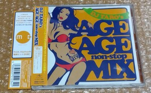 [帯付CD]DJ TARO's AGE AGE non-stop MIX R&B HipHop 全26曲 ノンストップ・ミックス サイン入り J-WAVE 