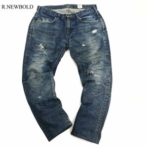 R.NEWBOLD ポールスミス リペア＆USED加工★ デニム パンツ ジーンズ Sz.M　メンズ 日本製　C3B04125_A#R