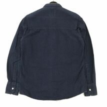 WTAPS ダブルタップス 通年 YOUTHFUL DAYS ロゴタグ ドット総柄★ 長袖 インディゴ ワーク シャツ Sz.S　メンズ 紺 日本製　C3T09753_A#C_画像5