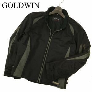 GOLDWIN ゴールドウィン GSM12708 プロテクター デタッチャブル メッシュ ジャケット ブルゾン Sz.L　メンズ 黒 オートバイ　C3T09774_B#O