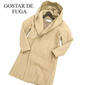 GOSTAR DE FUGA ゴスタール ジ フーガ 秋冬 フーディー メルトンウール★ ラップ コート Sz.44　メンズ　C3T09541_A#N