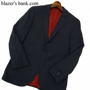 blazer's bank.com スーツカンパニー 秋冬 moon生地★ 2B テーラード ジャケット Sz.175cm-6Drop　メンズ ネイビー　C3T10211_B#N