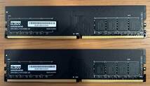 KLEVV PCメモリ DDR4 2666MHz DIMM 16GB(8GB×2) PC4-21300 / 動作品_画像3