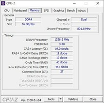 KLEVV PCメモリ DDR4 2666MHz DIMM 16GB(8GB×2) PC4-21300 / 動作品_画像7
