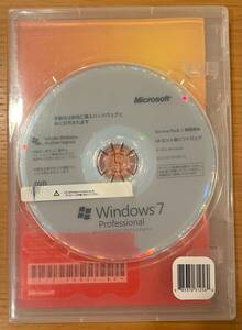 Windows 7 Professional インストールDVD