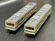 動力組込・Nゲージ化 トミーテック 鉄道コレクション 101系 南武支線 2両セット（妻面窓あり クモハ101-130/100-172） ジャンク加工品_画像1