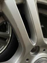 [22年製タイヤ＋ホイール4本セット]Michelin X-ICE SNOW 195/65/R18 ボクシー　ノア　セレナ　プリウスなど_画像9
