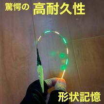 電気ウキ　棒ウキ　2B　7点発光　LED ヘラ浮き　へら浮き　団子釣り　夜釣り 黒鯛　チヌ_画像7