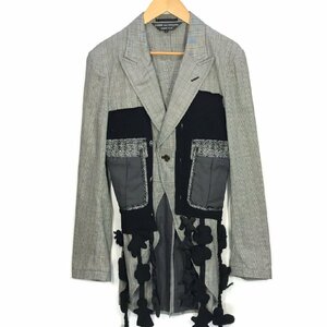 [108-5189] COMME des GARCONS HOMME PLUS/2010SS/ランダムコラージュ期/再構築ジャケット/サイズS