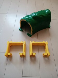  Plarail tunnel ...2 piece set Plarail . legs 