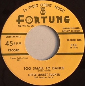 ★新品即決★50's-60'sリプロ再発盤 Little Ernest Tucker [Fortune]