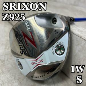 良品　SRIXON　スリクソン　Z925　メンズ　ゴルフクラブ　ドライバー　DR　1W　9.5°　TOUR AD BB-6S　右利き用　ヘッドカバー