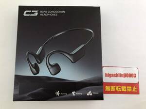 C3 骨伝導ヘッドフォン ワイヤレス ヘッドセット BONE CONDUCTION HEADPHONES