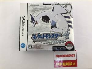 【1円～】ニンテンドーDS ソフト ポケットモンスター 銀 ソウルシルバー ポケウォーカー付き　中古　任天堂 ポケモン pokemon