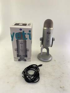 【通電確認済】Blue yeti Microphone コンデンサーマイク USB イエティ　ステージマイク 