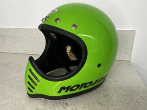 ビンテージ　ベル　モト3 BELL MOTO3 ヘルメット　当時物　緑　ライムグリーン　moto III 