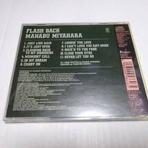 中古CD「宮原学 / FLASH BACK」フラッシュ・バック/32DH-5192_画像2