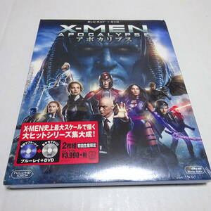 未開封/ブルーレイ＋DVD「X-MEN：アポカリプス」日本語吹替付/メイキング