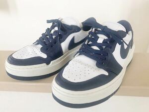 NIKE AIR JORDAN 1 ELEVATE LOW 28cm白紺DH7004-141 レディース？サイズ的にメンズ？