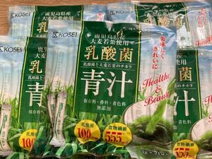 乳酸菌青汁 九州産大麦若葉使用 5袋　　ゆうパケット　2026年7月