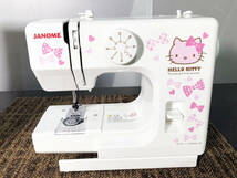 ◎★ 中古★JANOME ハローキティ HELLO KITTY KT-W コンパクトミシン【JANOME Model 525】CEQ8_画像2