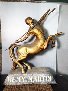 ◎★ 中古★特大サイズ★REMY MARTIN レミーマルタン 置物 オブジェ 像 ケンタウロス ディスプレイ【REMY MARTIN 置物】CGJO