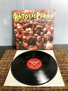 ◎★ 中古★LP レコード Ratos De Porao / Carniceria Tropical インサート付 ブラジル ハードコア【VIRUS220】CL5M