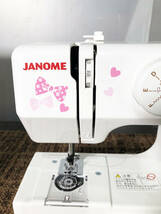 ◎★ 中古★JANOME ハローキティ HELLO KITTY KT-W コンパクトミシン【JANOME Model 525】CEQ8_画像3